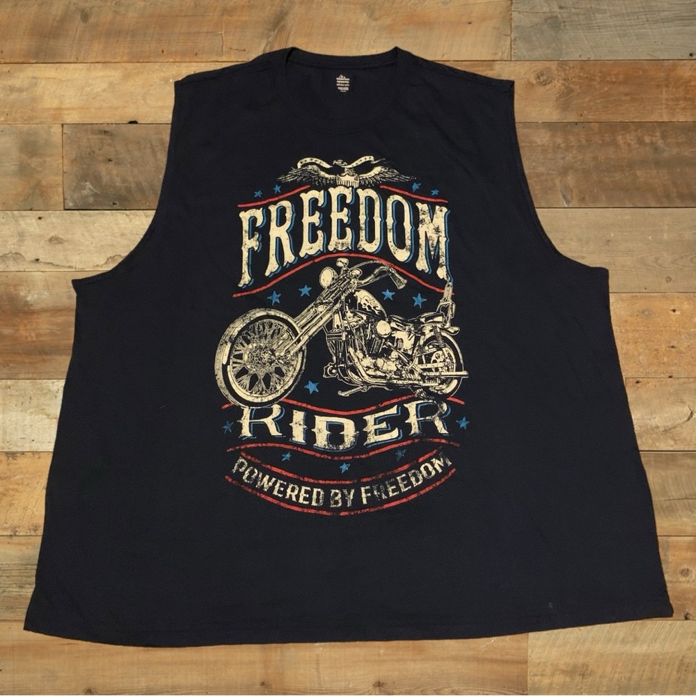 4th Fourth Of July American Flag USA Shirt Freedom Rider Built Tough Ford Chevy